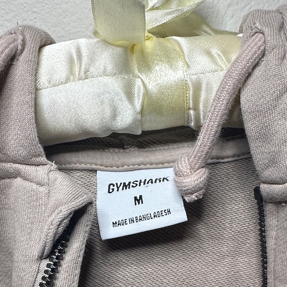 Gymshark Taupe Zip-Up Hoodie - Picture 5 of 8